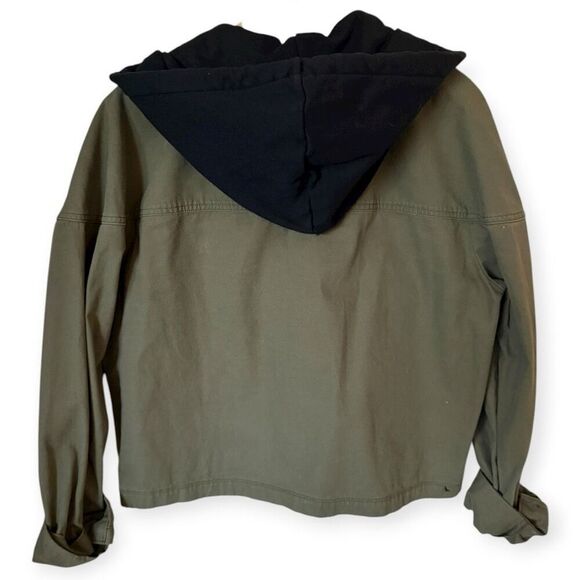 Vans Hooded Canvas Utility Jacket Bomber XL - Picture 5 of 11